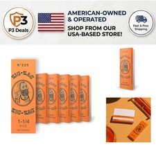 Versatile 1 1/4 French Orange Rolling Papers - Perfect for Crafting & Rolling picture