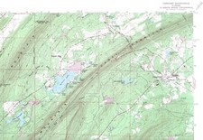 Vandiver Quadrangle Alabama 1959 USGS Topo Map 7.5 Minute Topographic picture