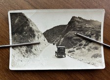 Antique 1924 Ridge Route Swede's Cut Highway Los Angeles to Bakersfield RPPC picture