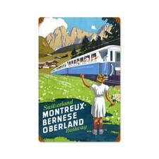 SWITZERLAND MONTREUX BERNESE OBERLAND RAILWAY 18