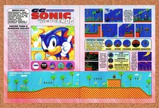 1991 Sonic Genesis Original Advertisement / Retro Promo vr2 picture
