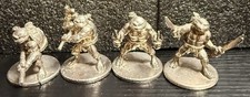 TMNT .999 FINE SILVER SET OF 4 – 4oz PURE SILVER STATUES – Scorpion Minting picture