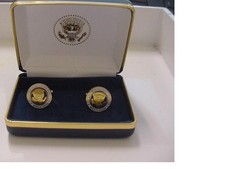Pair of  Unusual President Barack Obama Cufflinks-  picture