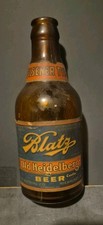 1940's Blatz Old Heidelberg Steinie Beer Bottle picture