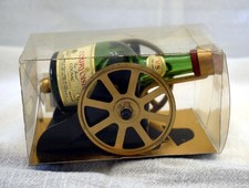 Vintage Courvoisier Cognac Cannon 50ml Miniature Bottle in Box - Empty picture