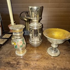 Mercury Glass . A Trio Of Ornaments picture