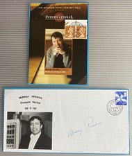 Murray Perahia SIGNED First Day Cover FDC Pianist Glasgow Recital 29/MAR/2000 picture