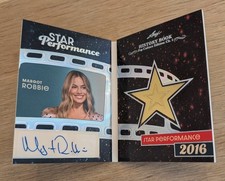 2024 Leaf History Book Margot Robbie Auto Booklet 1/1 Star Performance SPMR2 SSP picture