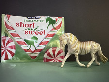 Breyer Stablemate GOLD Short and Sweet Zebra picture