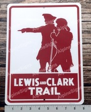 Lewis and Clark Trail Sign Montana Idaho Washington Oregon picture