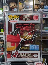 Funko Pop Vinyl: Hazbin Hotel - Alastor #2242 Signed By Amir Talia LAST ONE picture
