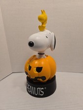Peanuts New 2025 Ruz Jack O Lantern Snoopy & Woodstock Statue 12 In picture