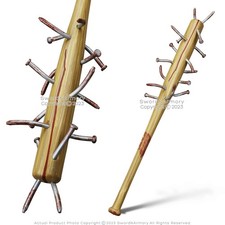 35” Foam Spiked Nail Baseball Bat Babysitter Steve Stranger Cosplay Costume Prop picture