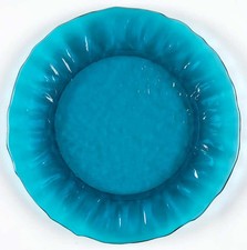 Morgantown Crinkle Peacock Blue Salad Plate 5699070 picture
