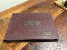 1982 Exxon Gas Station Commitment to Excellence Dealer Book picture