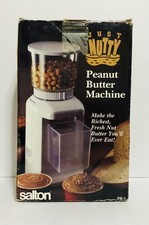 Vintage 1994 White Salton PB-1 Peanut Butter Machine Complete New In Open Box picture