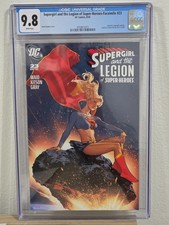 Supergirl and the Legion of Super-Heroes #23 Facsimile CGC 9.8 Kitson Hughes DC picture