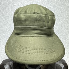 Cap Field Cotton With Visor Size 7 Vintage Unknown Origin picture