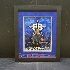 Dez Bryant Autographed Dallas Cowboys Signed Framed 8x10 Photo JSA COA picture