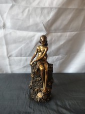 Vintage, Giovanni Schoeman, 'Wood Nymph' Cold Cast Bronze Sculpture, Signed  picture