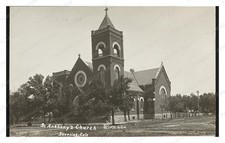 Sterling Colorado St. Anthony's Church Standard Postcard COPY RPPC picture