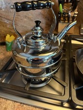 Simplex Buckingham Kettle No3 Newey&Bloomer GAS Only Copper Chrome England picture