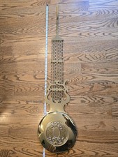 Sligh 0953-1-AB Triple Chime Grandfather Clock Pendulum Hermle 114cm  picture