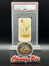 1891 N20 Allen & Ginter Prize & Game Chickens WHITE LEGHORN HEN PSA 4 VG-EX picture