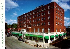 The Hotel Saranac 101 Main St Saranac Lake NY Vintage Postcard TP13-15 picture