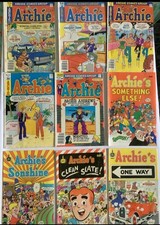 Vintage Archie Comics Lot of 9 1973-1983 Spire Christian Archie #276 #283 #287 picture