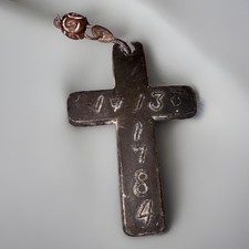 Vintage Pendant St. Junipero Serra 1713-1784 Religious Christian Cross Catholic picture