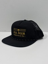 XUL BEER COMPANY Knoxville, TN Black Baseball Cap Hat picture
