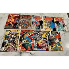 Superman & Supergirl Comic Lot of 9 (1986–2003) Mixed Series & Miniseries picture