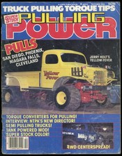 OCTOBER 1984 PULLING POWER MAGAZINE, YELLOW FEVER, MILKY WAY, TRACTOR PULLS picture