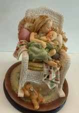 DEMDACO Mama Says Babies Fresh From Heaven Girl Figurine 55081 Kathy Fincher picture
