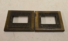 Antique CRI&P Chicago Rock Island & Pacific Raolroad Davenport IA Dater Die Pair picture