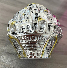Jerusalem 1955 KARSHI Silver Elctroforming Paperweight 2.5