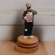 EKJ Musical Figurine Emmett Kelly, Jr. Sad Clown Vintage 80's-90's picture
