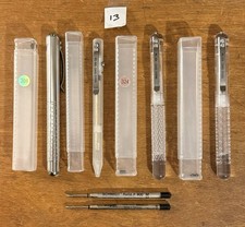 CountyComm Maratac 4X Polycarbonate Stainless Embassy Pen MaxMadCo Bolt LOT EDC picture