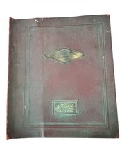 1920’s Mc TEE & Co INC NEW York College Hard vinyl Binder picture