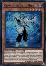 Crowley, the Gifted Magistus MAMO-EN059 Ultra Rare 1st Ed YuGiOh NM Card picture