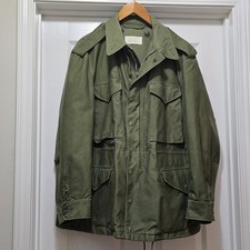VTG 1958 USMC M-1951 Field Jacket M51 Men's MED Short Marine Corps Vietnam RARE picture