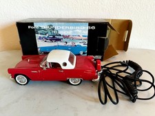 Vintage 56 Ford Thunderbird Telephone, Red, NIB picture