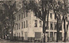 Tunkhannock PA Hotel Prins Street View Divided Back Postcard c1910s Unused picture