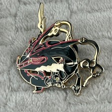 Pokemon Shiny Mega Rayquaza Rare Official Pin - 2015 picture
