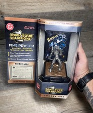 VTG MR FREEZE 1995 DC Comic Book Champions Modern Age Fine Pewter Figure LE 1997 picture