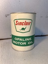 Sinclair Opaline Motor Oil Can 1 Qt Empty Good Condition picture