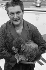 Liberace at home for PERSON TO PERSON January 6 1956 Television Old Photo picture