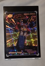 Upper Deck Transformers The Movie 40th Unicron Parralel Optimus Prime Rare 66/86 picture
