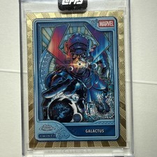 Topps 2026 Mint Marvel Galactus 1/1 In Marvel We Trust Platinum Card picture